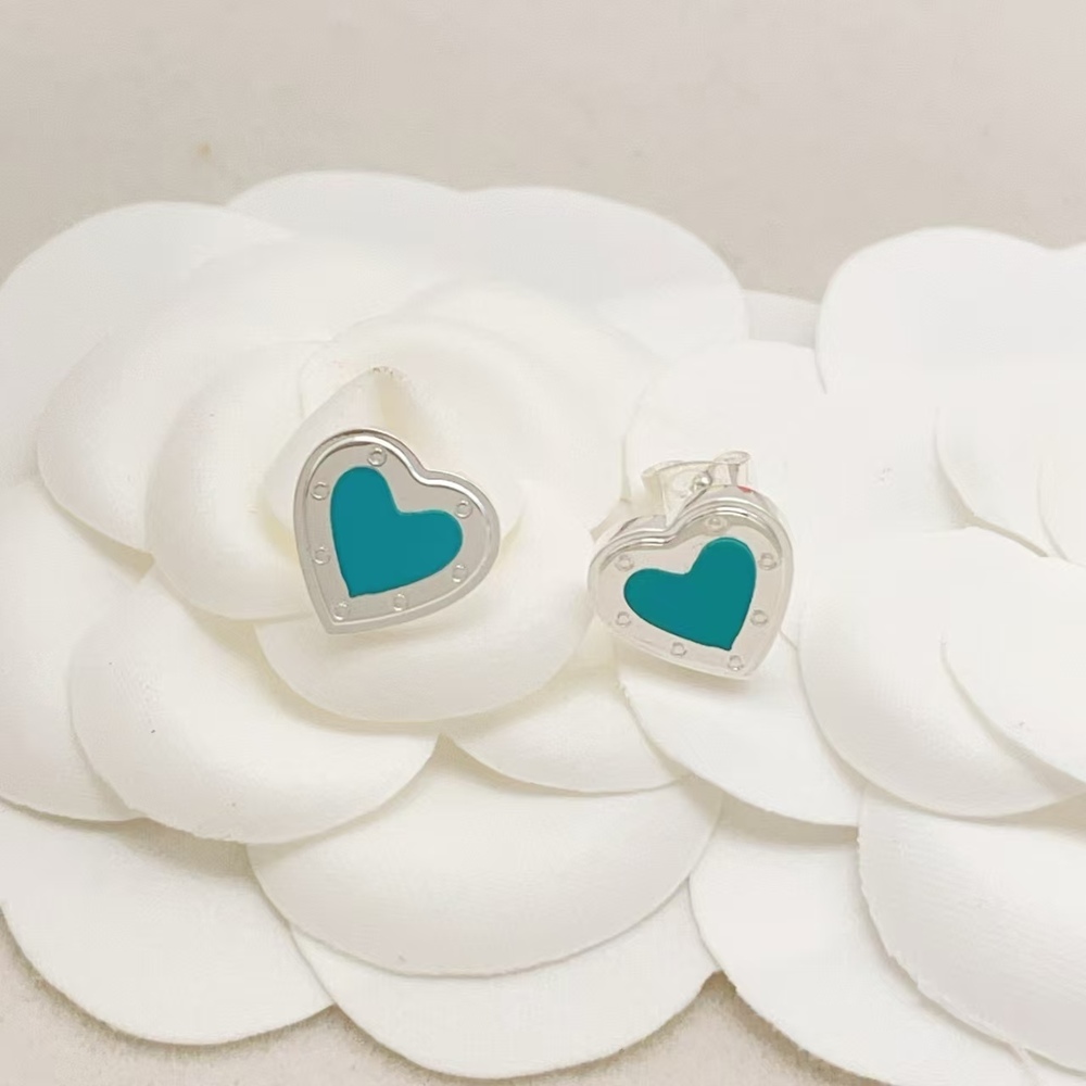 Tiffany & Co. Silver Heart Earrings - Picture 2 of 7